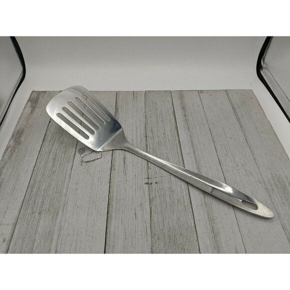 Stainless Steel 13” Slotted Spatula Solid Stainless Steel India - Picture 1 of 9